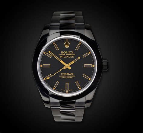 rolex milgauss titan black prezzo replica thailandia|pre owned rolex milgauss.